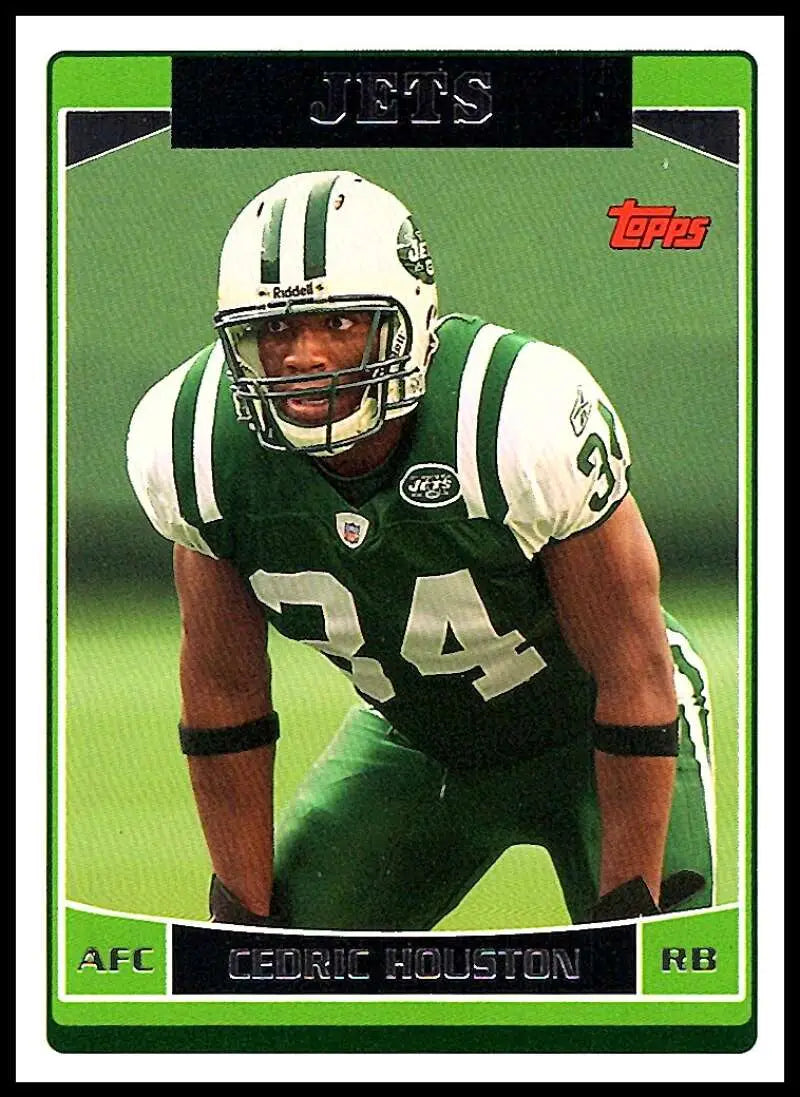 2006 Topps #199 Cedric Houston NM-MT New York Jets Football Card - Football Card Single