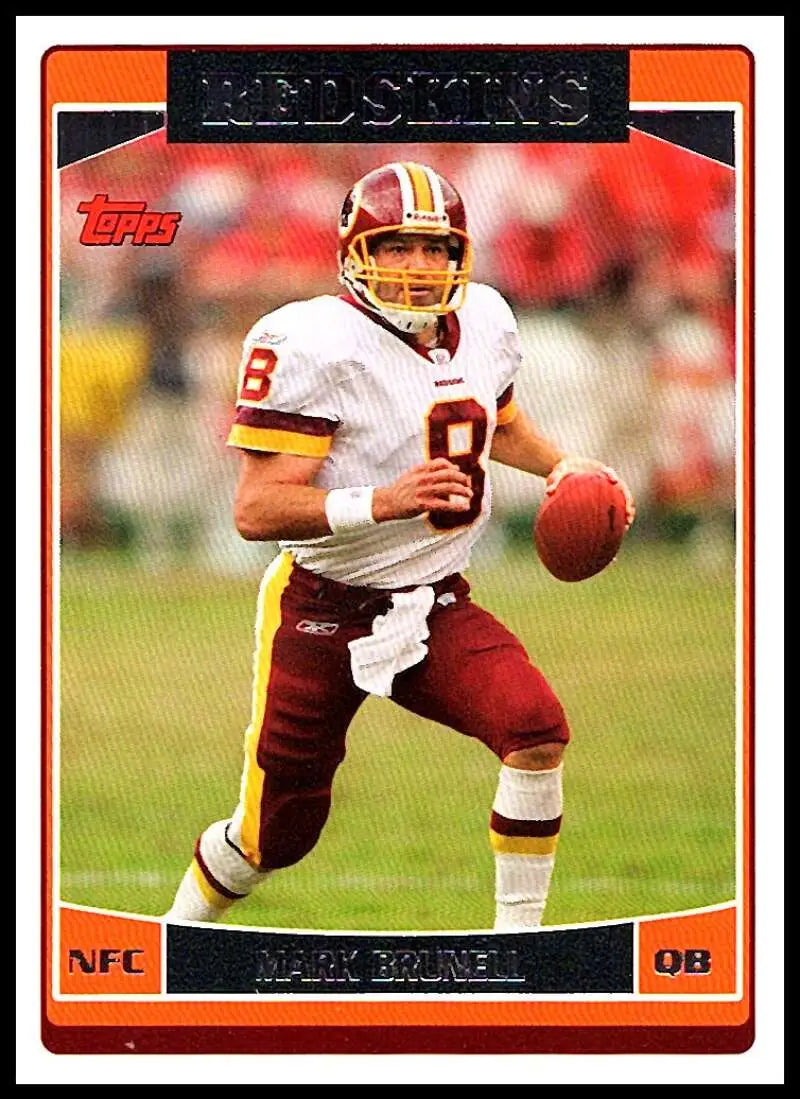 2006 Topps #201 Mark Brunell NM-MT Washington Redskins Football Card - Football Card Single