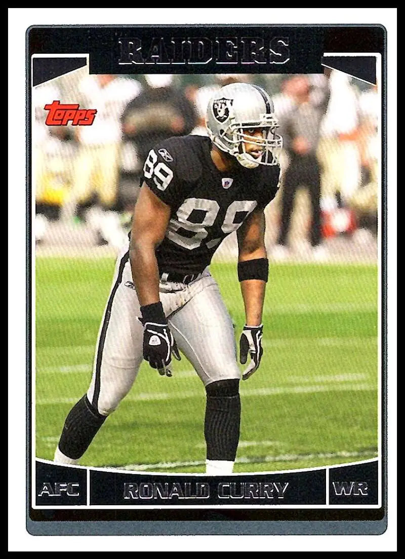 2006 Topps #203 Ronald Curry NM-MT Oakland Raiders Football Card - Football Card Single