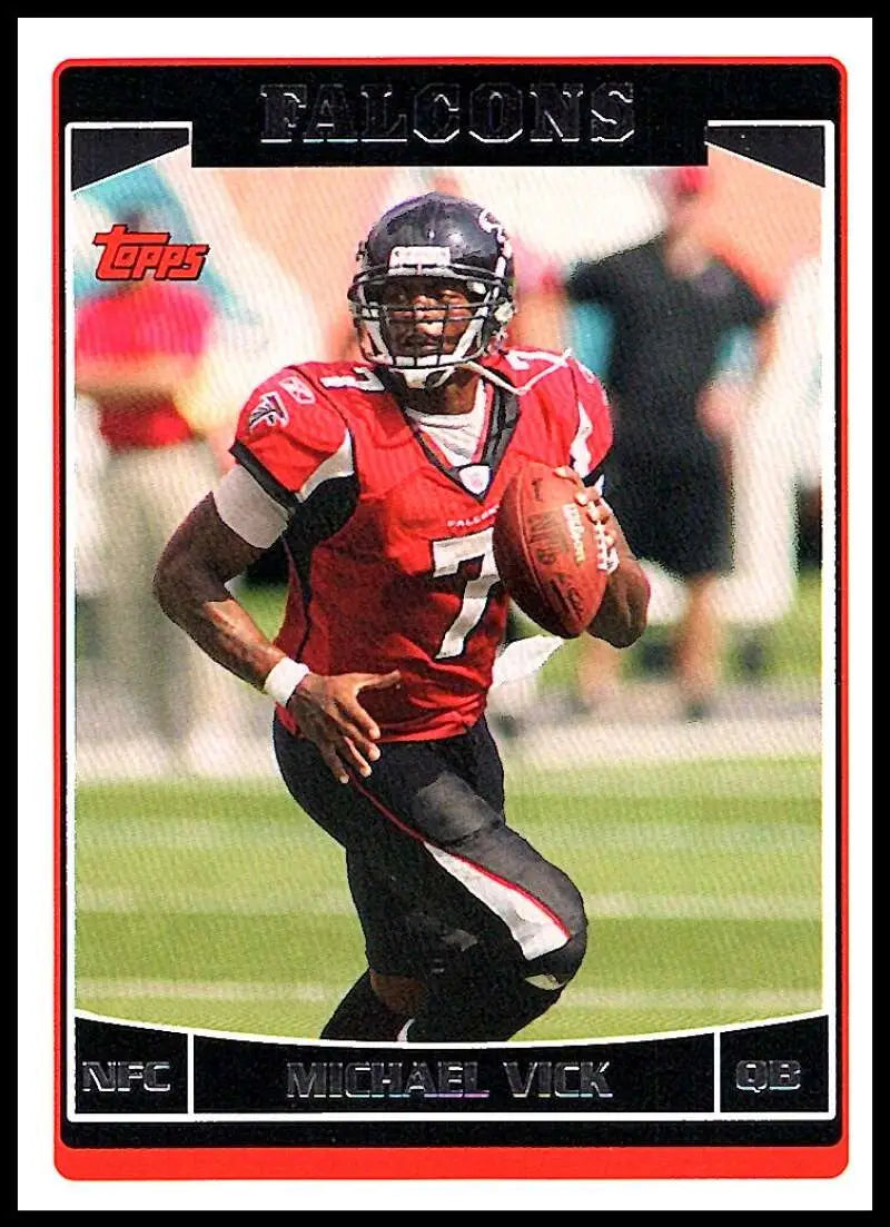 2006 Topps #208 Michael Vick NM-MT Atlanta Falcons Football Card - Football Card Single