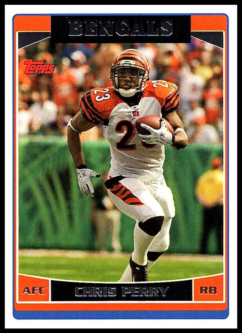 2006 Topps #210 Chris Perry NM-MT Cincinnati Bengals Football Card - Football Card Single