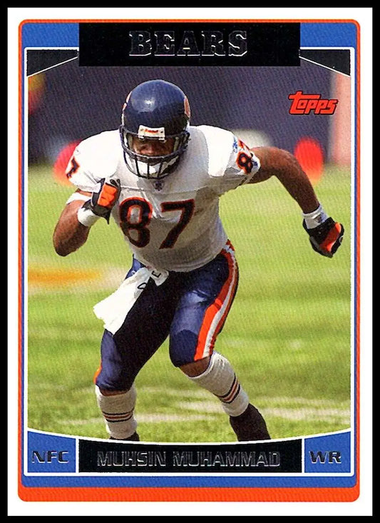 2006 Topps #211 Muhsin Muhammad NM-MT Chicago Bears Football Card