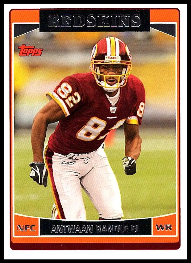 2006 Topps #217 Antwaan Randle El NM-MT Washington Redskins Football Card - Football Card Single