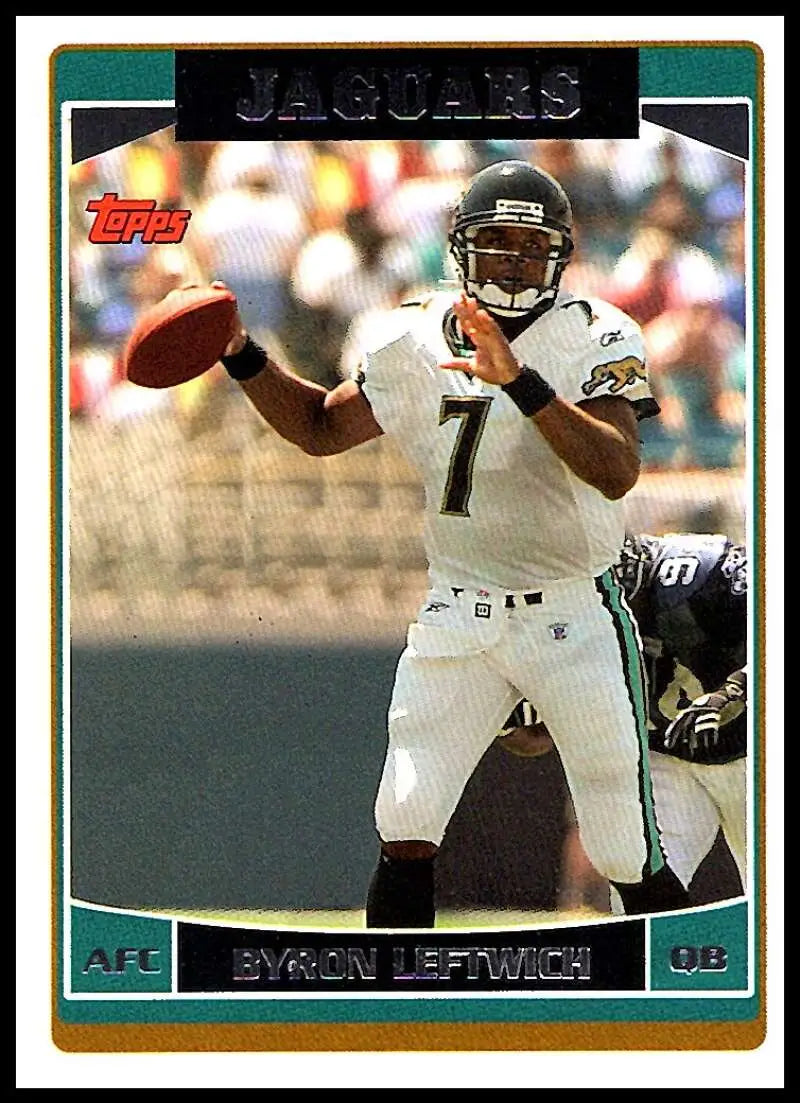 2006 Topps #218 Byron Leftwich NM-MT Jacksonville Jaguars Football Card - Football Card Single