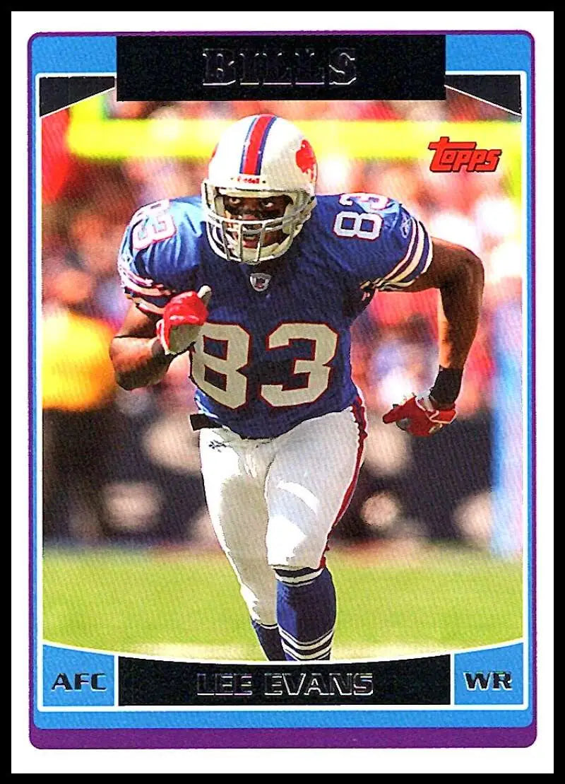 2006 Topps #227 Lee Evans NM-MT Buffalo Bills Football Card - Football Card Single