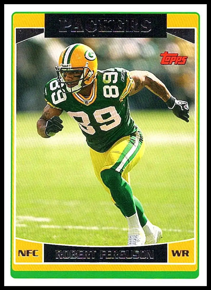 2006 Topps #229 Robert Ferguson NM-MT Green Bay Packers Football Card - Football Card Single
