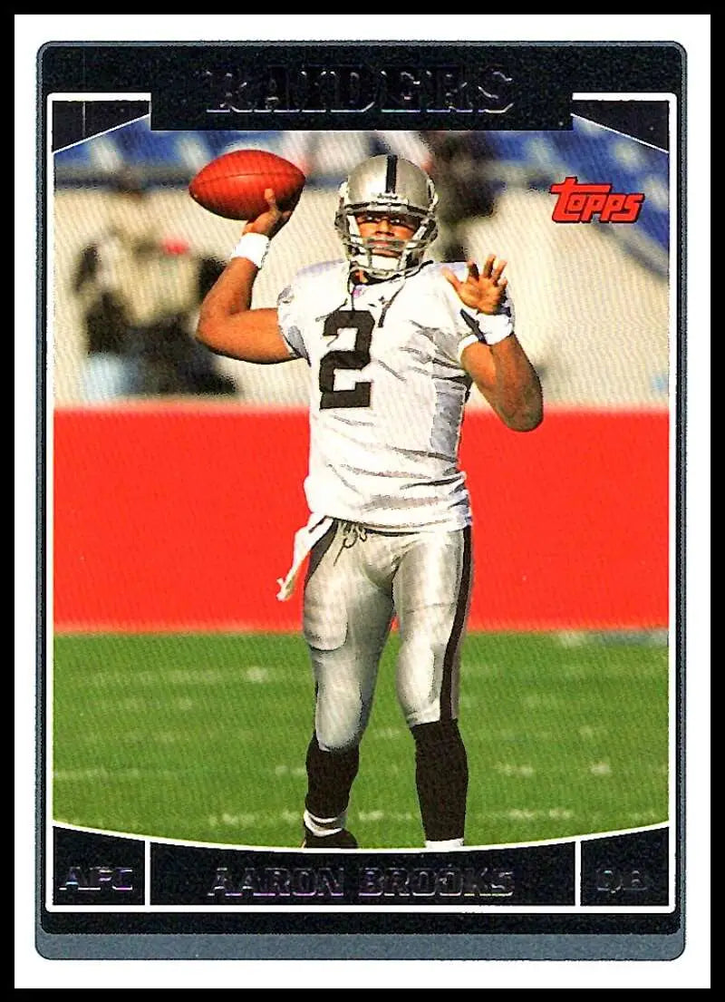 2006 Topps #234 Aaron Brooks NM-MT Oakland Raiders Football Card - Football Card Single