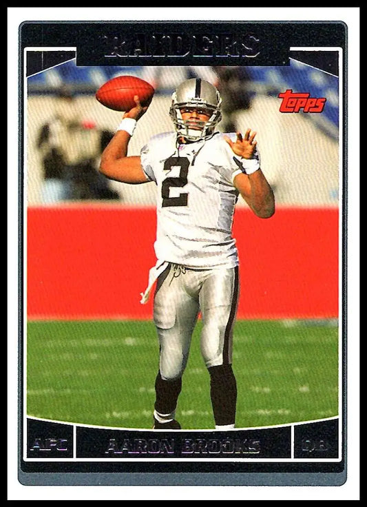 2006 Topps #234 Aaron Brooks NM-MT Oakland Raiders Football Card - Football Card Single