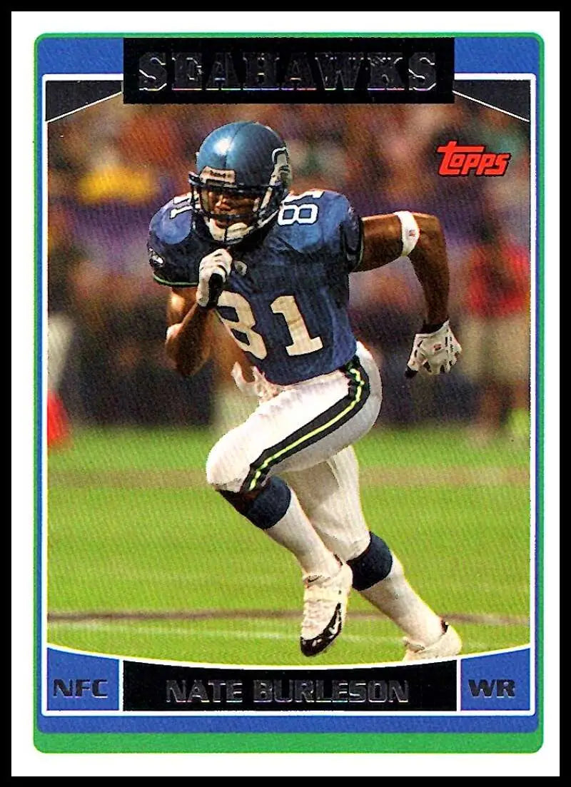 2006 Topps #235 Nate Burleson NM-MT Seattle Seahawks Football Card - Football Card Single