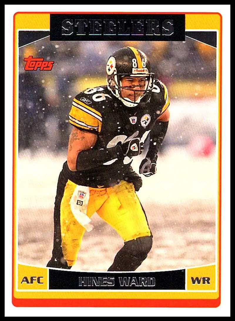 2006 Topps #238 Hines Ward NM-MT Pittsburgh Steelers Football Card - Football Card Single