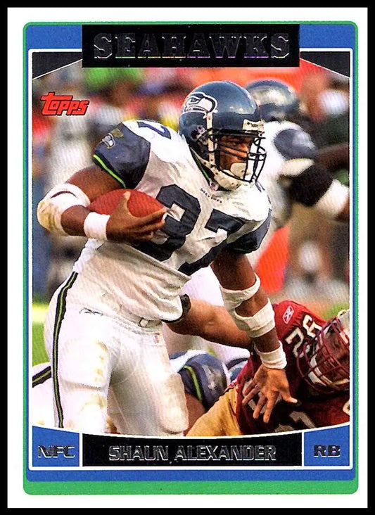 2006 Topps #239 Shaun Alexander NM-MT Seattle Seahawks Football Card