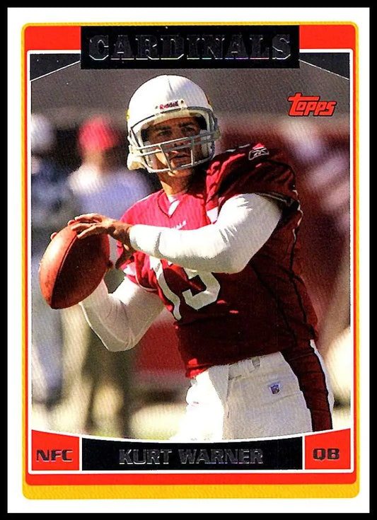 2006 Topps #240 Kurt Warner NM-MT Arizona Cardinals Football Card - Football Card Single