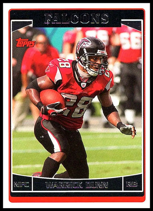 2006 Topps #241 Warrick Dunn NM-MT Atlanta Falcons Football Card