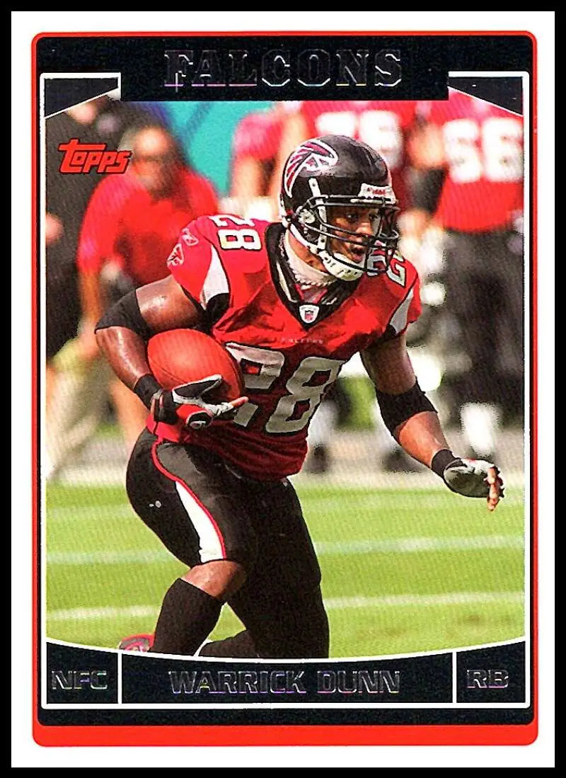 2006 Topps #241 Warrick Dunn NM-MT Atlanta Falcons Football Card - Football Card Single