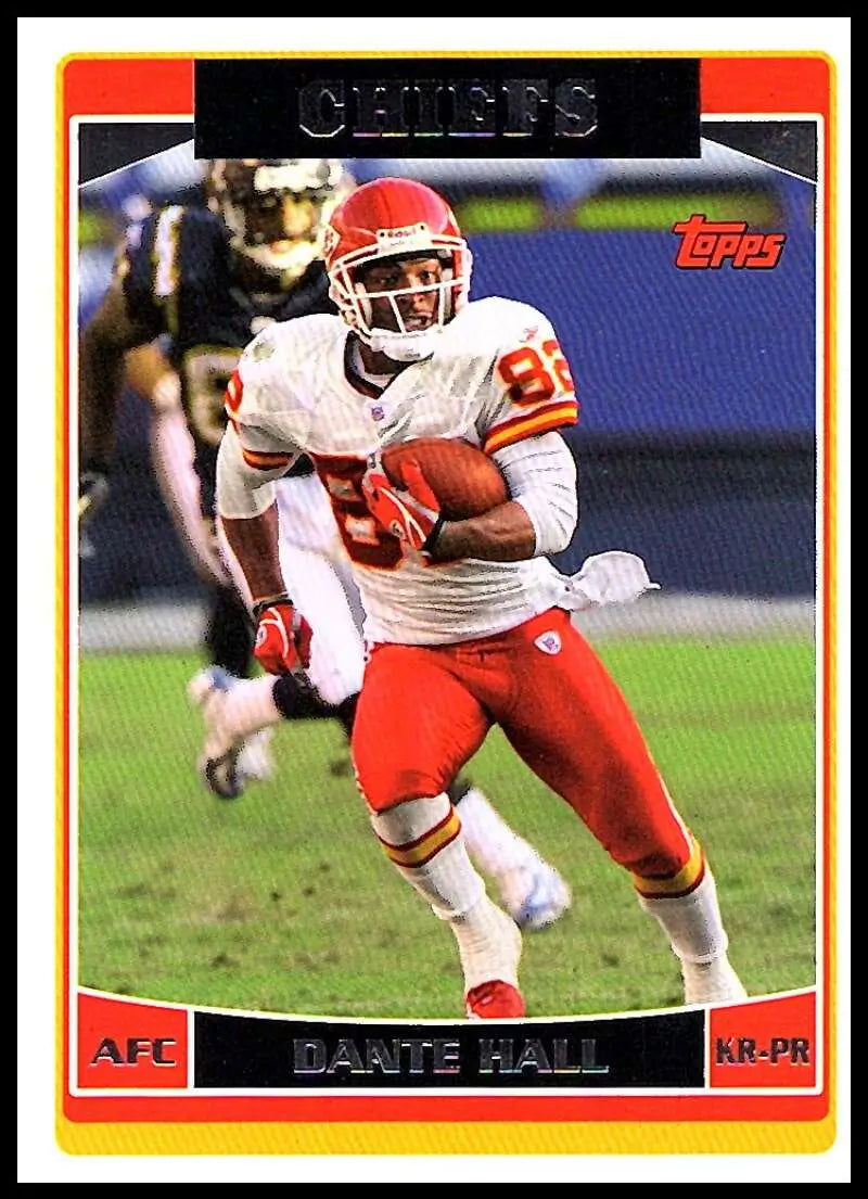 2006 Topps #243 Dante Hall NM-MT Kansas City Chiefs Football Card - Football Card Single