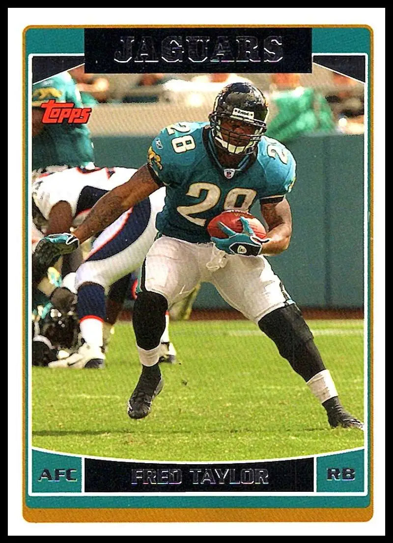 2006 Topps #246 Fred Taylor NM-MT Jacksonville Jaguars Football Card - Football Card Single