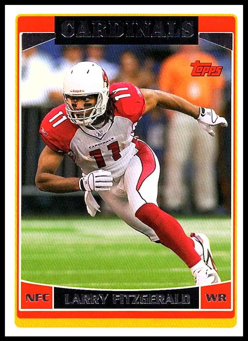 2006 Topps #258 Larry Fitzgerald NM-MT Arizona Cardinals Football Card - Football Card Single