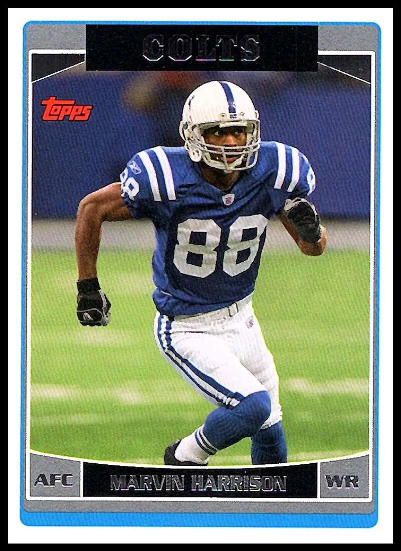 2006 Topps #266 Marvin Harrison NM-MT Indianapolis Colts Football Card - Football Card Single
