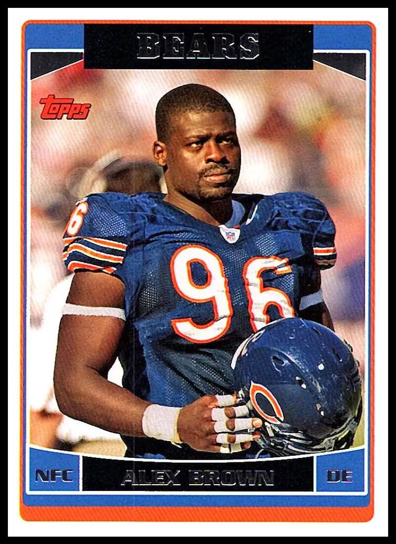 2006 Topps #27 Alex Brown NM-MT Chicago Bears Football Card - Football Card Single