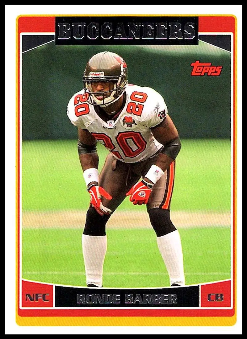 2006 Topps #273 Ronde Barber NM-MT Tampa Bay Buccaneers Football Card - Football Card Single