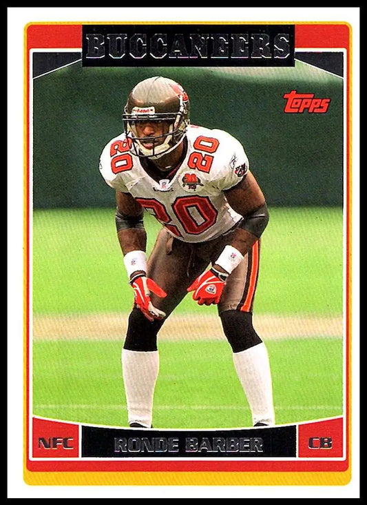 2006 Topps #273 Ronde Barber NM-MT Tampa Bay Buccaneers Football Card