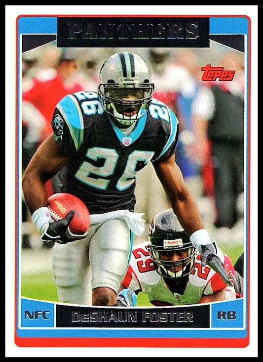 2006 Topps #276 DeShaun Foster NM-MT Carolina Panthers Football Card - Football Card Single