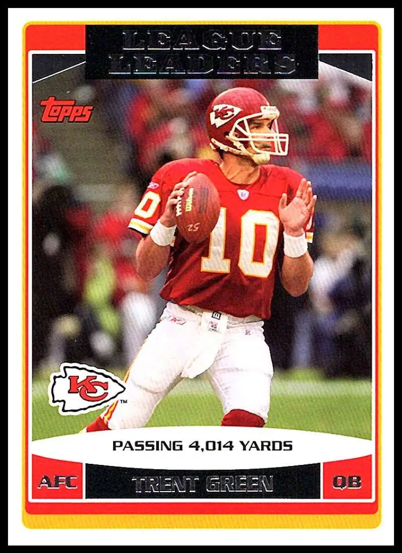 2006 Topps #283 Trent Green NM-MT Kansas City Chiefs Football Card - Football Card Single