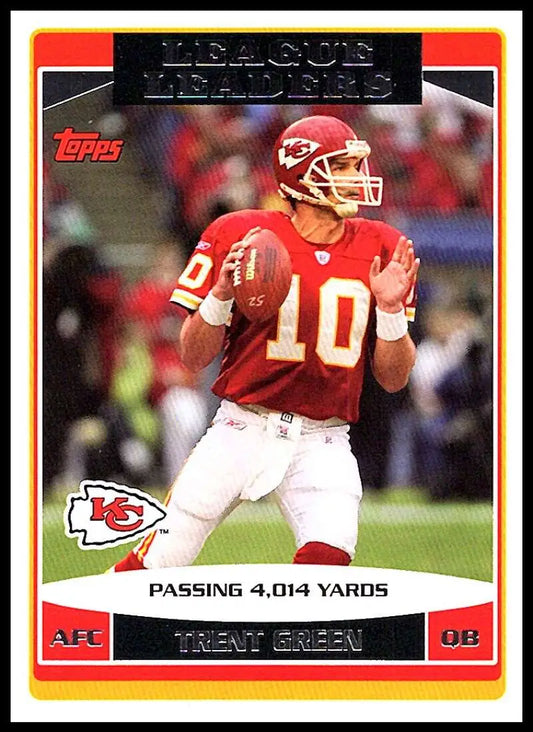 2006 Topps #283 Trent Green NM-MT Kansas City Chiefs Football Card
