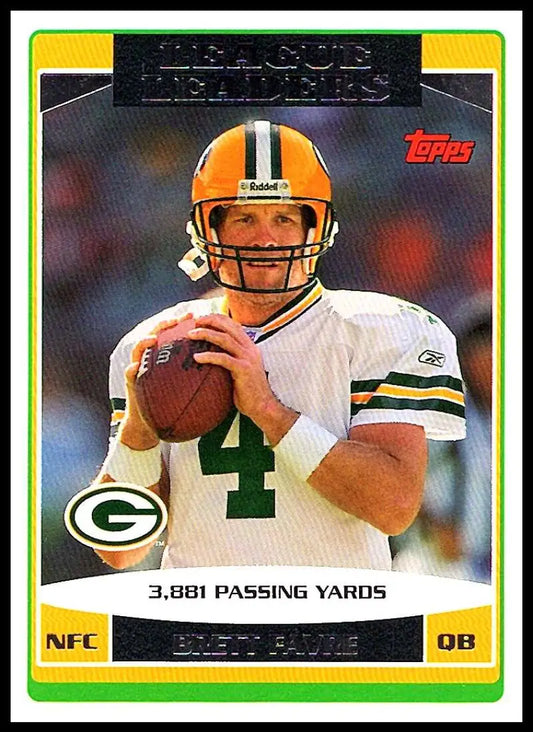 2006 Topps #286 Brett Favre NM-MT Green Bay Packers Football Card