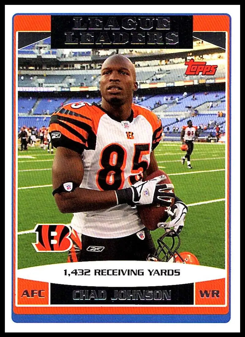 2006 Topps #287 Chad Johnson NM-MT Cincinnati Bengals Football Card - Football Card Single