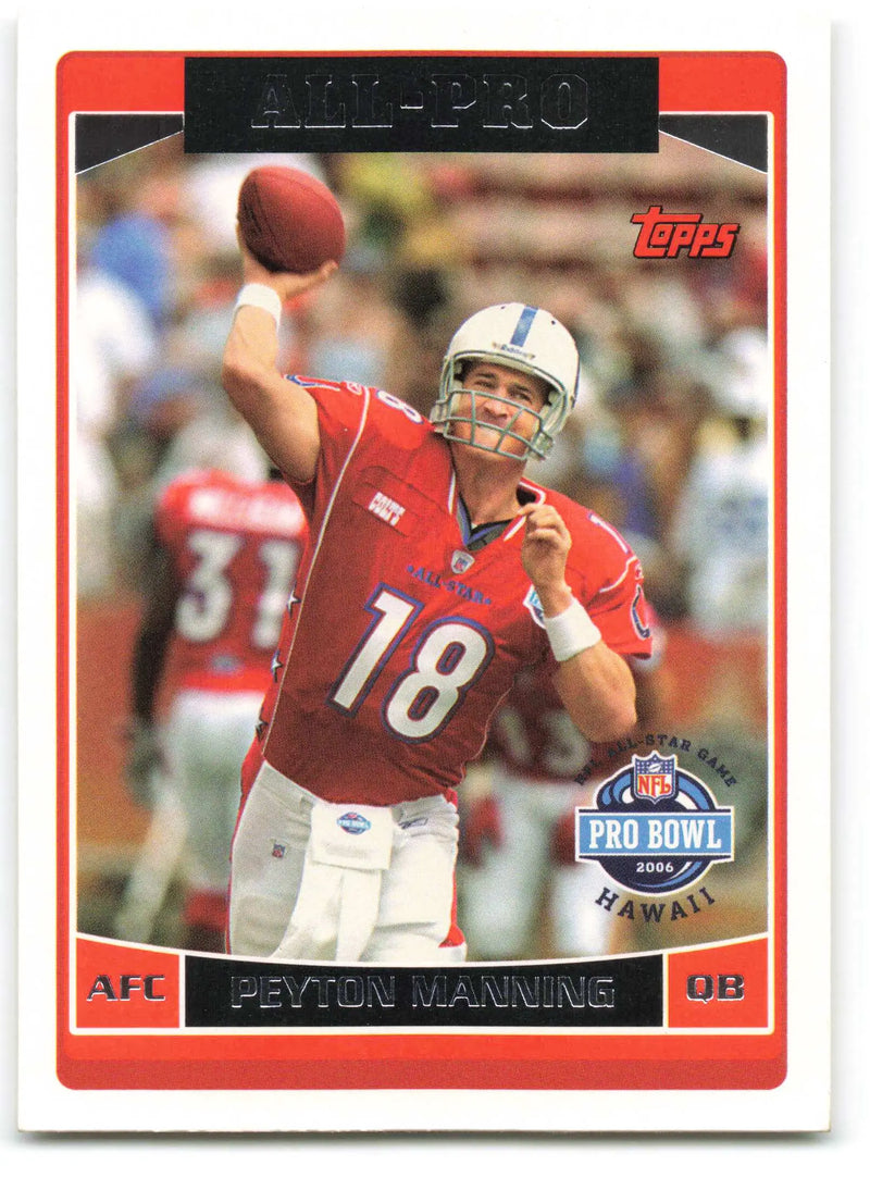 2006 Topps #288 Peyton Manning NM-MT Indianapolis Colts Football Card - Football Card Single