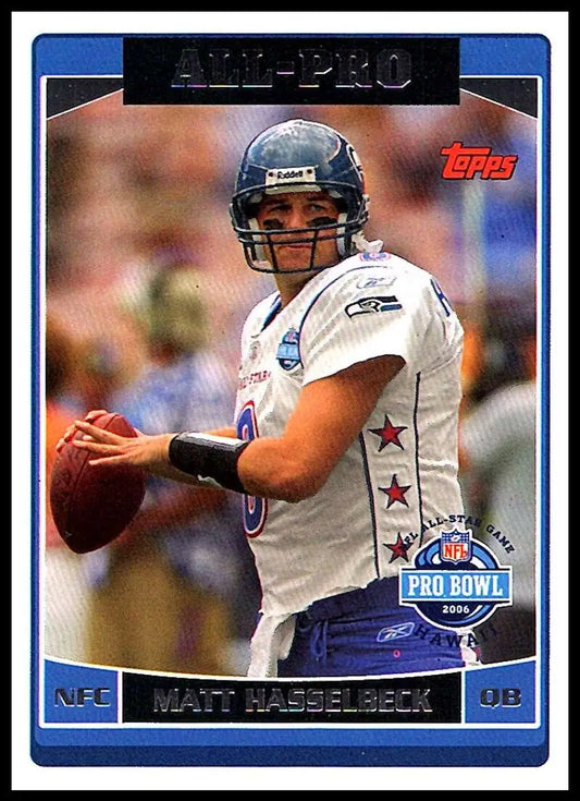 2006 Topps #289 Matt Hasselbeck NM-MT Seattle Seahawks Football Card - Football Card Single
