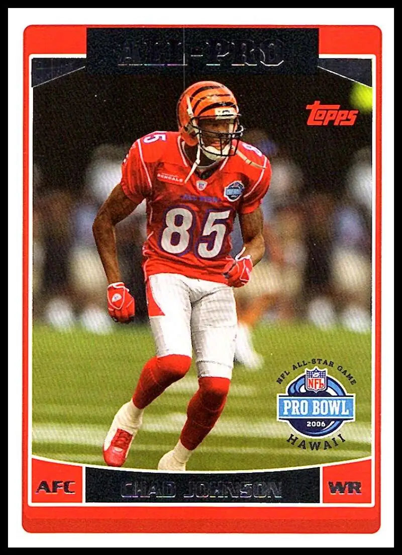 2006 Topps #296 Chad Johnson NM-MT Cincinnati Bengals Football Card - Football Card Single