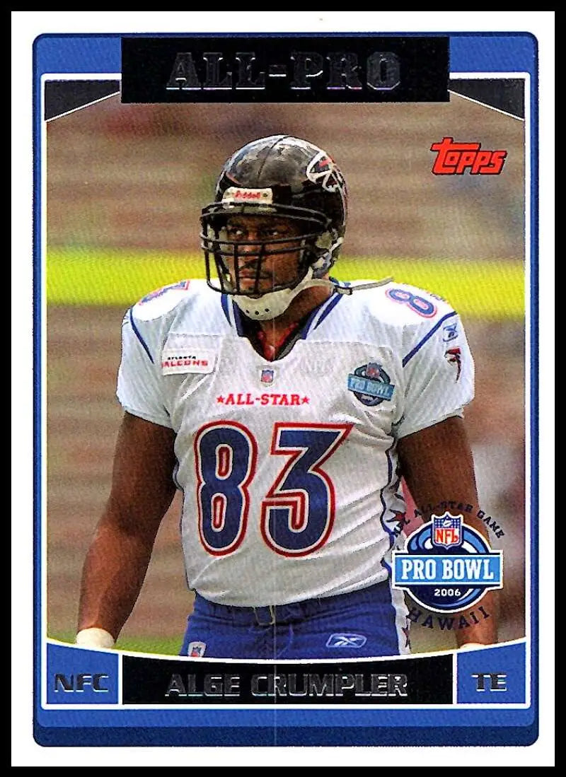 2006 Topps #297 Alge Crumpler NM-MT Atlanta Falcons Football Card - Football Card Single