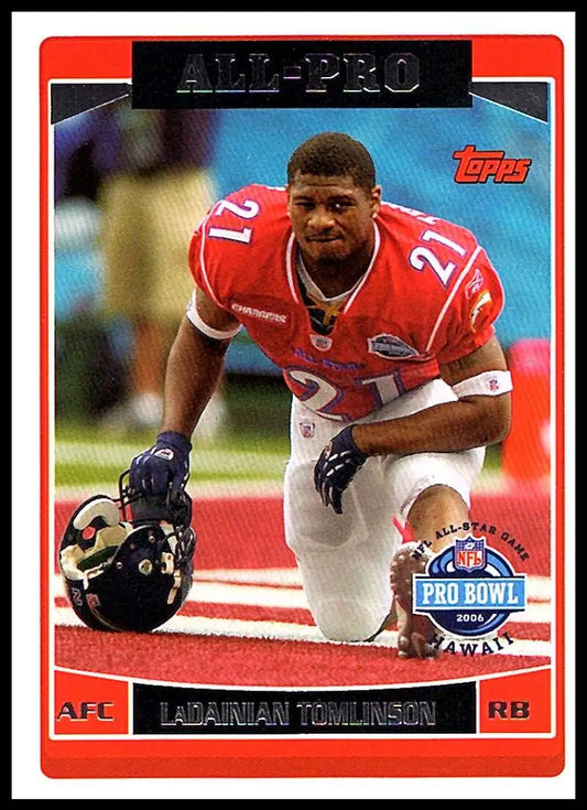 2006 Topps #298 LaDainian Tomlinson NM-MT San Diego Chargers Football Card - Football Card Single