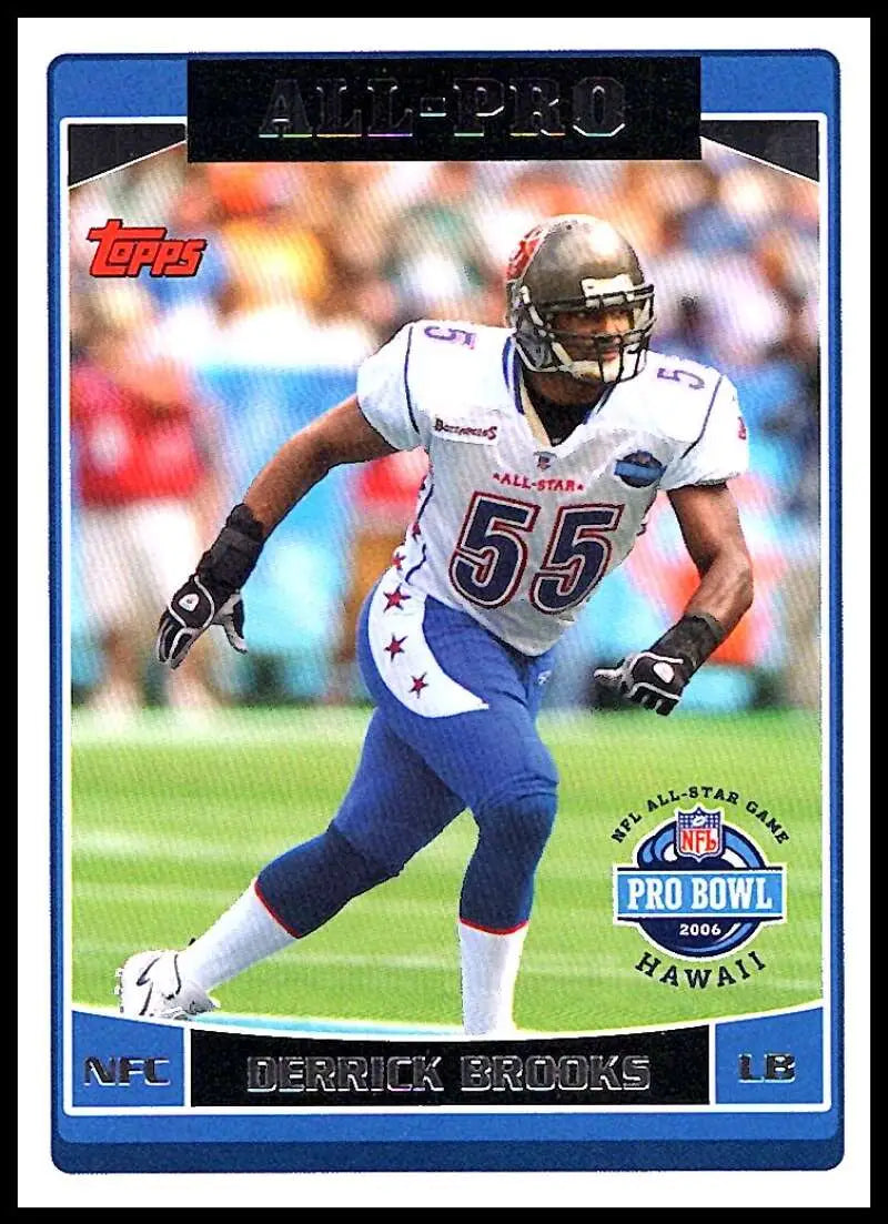 2006 Topps #299 Derrick Brooks NM-MT Tampa Bay Buccaneers Football Card - Football Card Single
