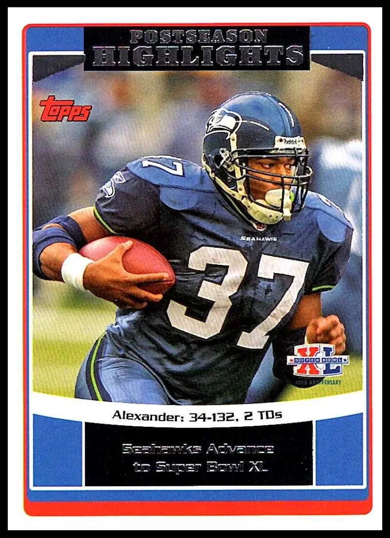 2006 Topps #309 Seattle Seahawks NM-MT Seattle Seahawks Football Card