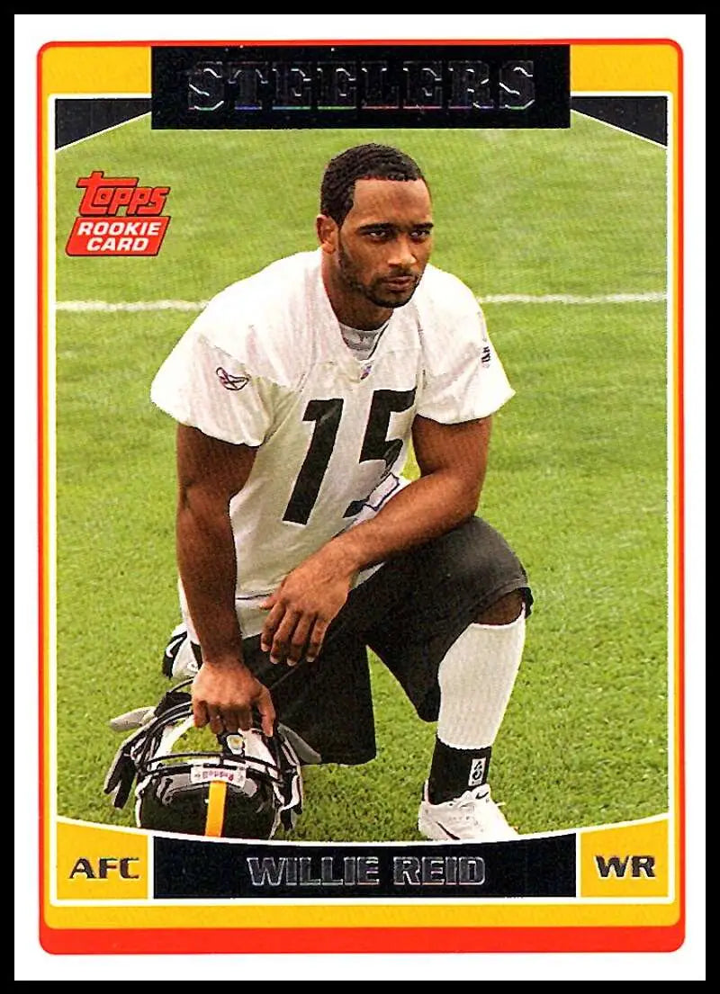 2006 Topps #319 Willie Reid NM-MT RC Rookie Pittsburgh Steelers Football Card - Football Card Single