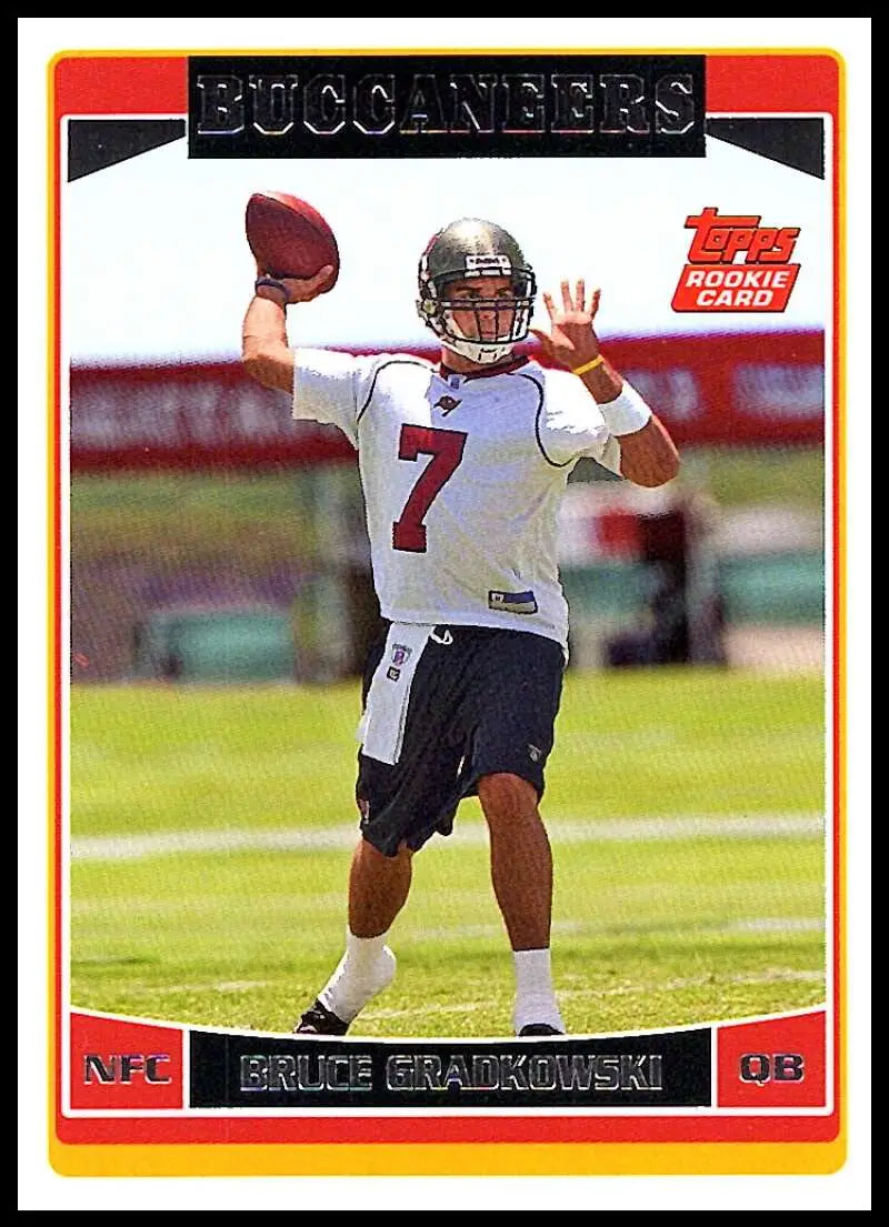 2006 Topps #321 Bruce Gradkowski NM-MT RC Rookie Tampa Bay Buccaneers Football Card - Football Card Single