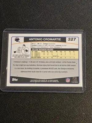 2006 Topps #327 Antonio Cromartie - Football Card Single