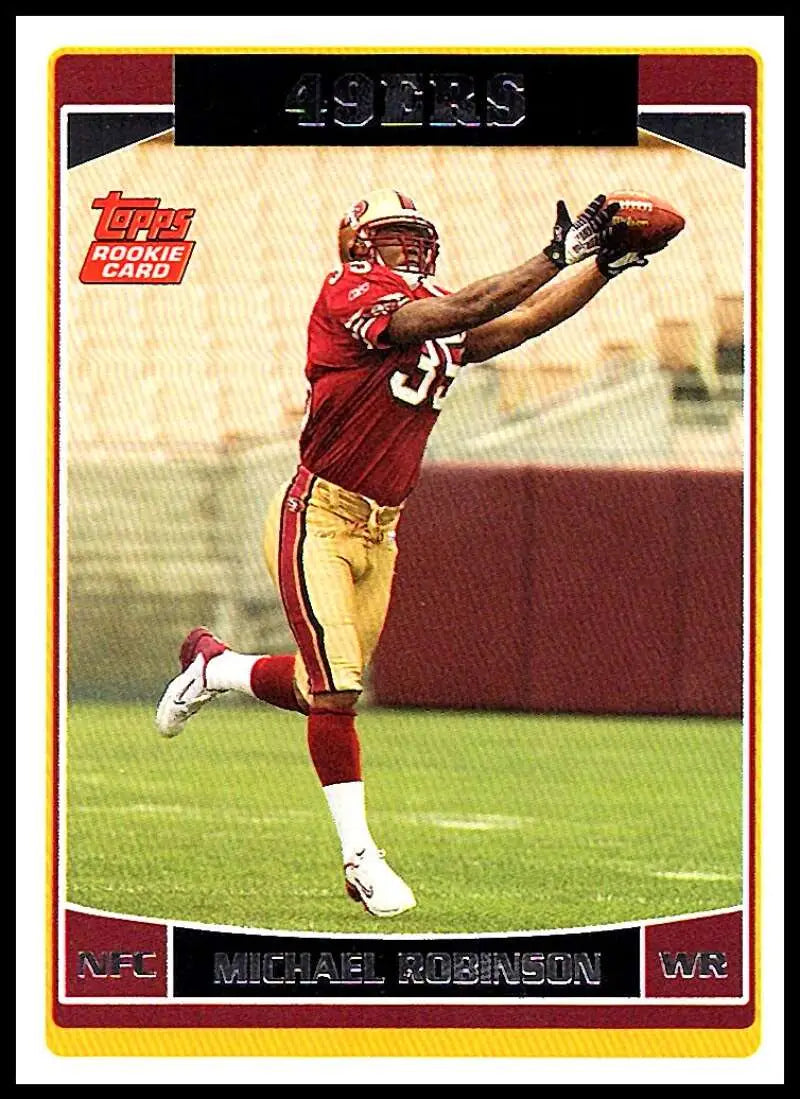 2006 Topps #346 Michael Robinson NM-MT RC Rookie San Francisco 49ers Football Card