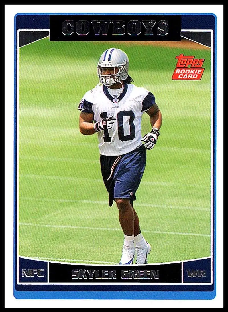 2006 Topps #348 Skyler Green NM-MT RC Rookie Dallas Cowboys Football Card