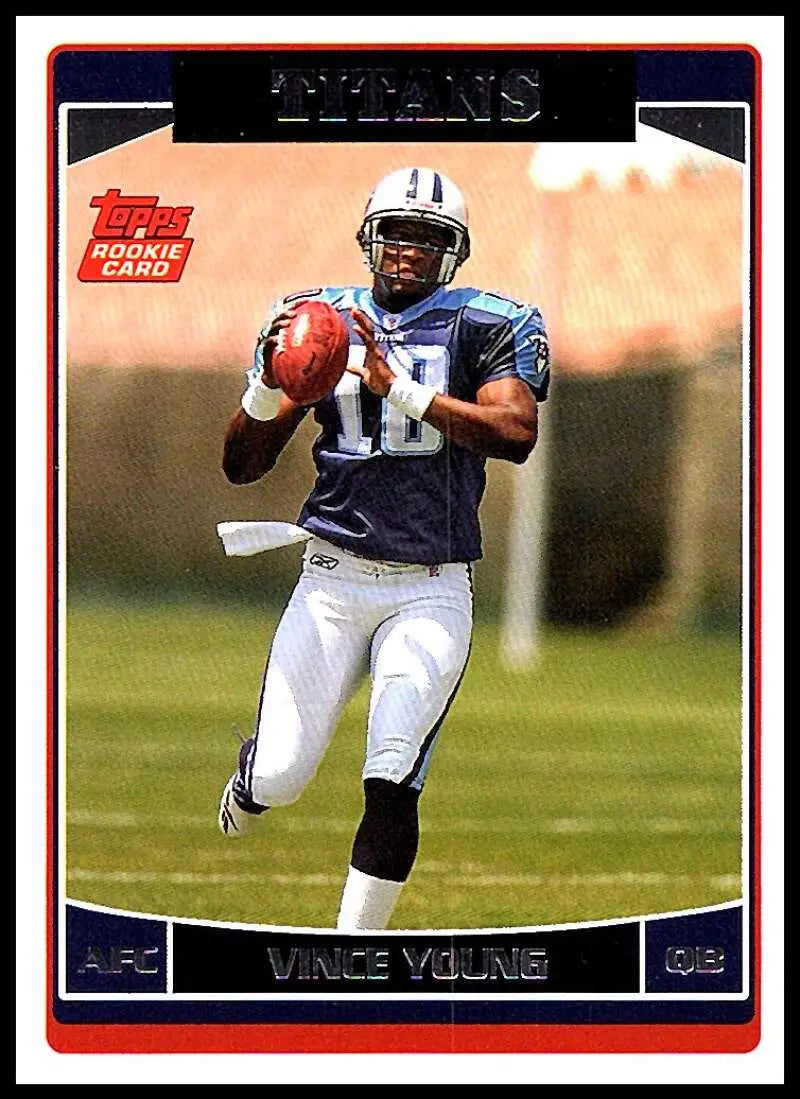 2006 Topps #353 Vince Young NM-MT RC Rookie Tennessee Titans Football Card - Football Card Single