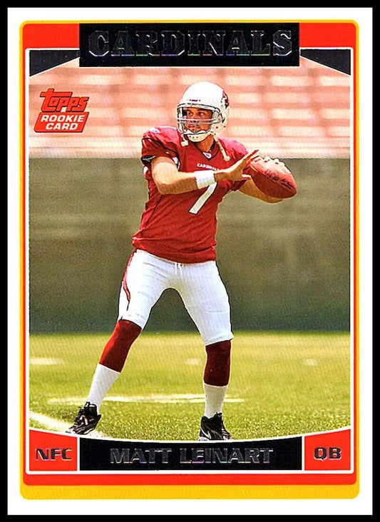 2006 Topps #354 Matt Leinart NM-MT RC Rookie Arizona Cardinals Football Card