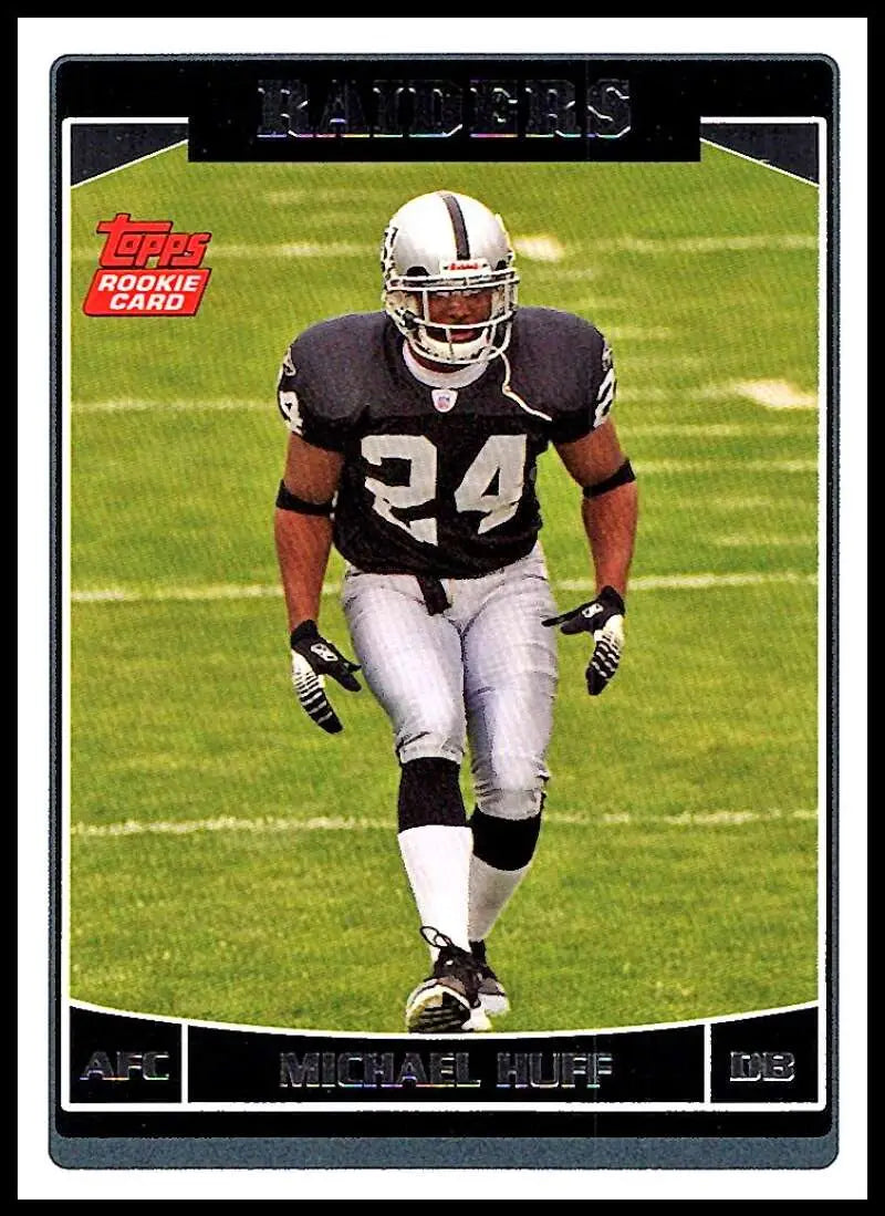 2006 Topps #356 Michael Huff NM-MT RC Rookie Oakland Raiders Football Card - Football Card Single