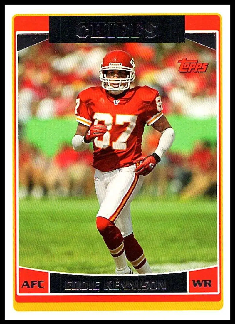 2006 Topps #36 Eddie Kennison NM-MT Kansas City Chiefs Football Card - Football Card Single