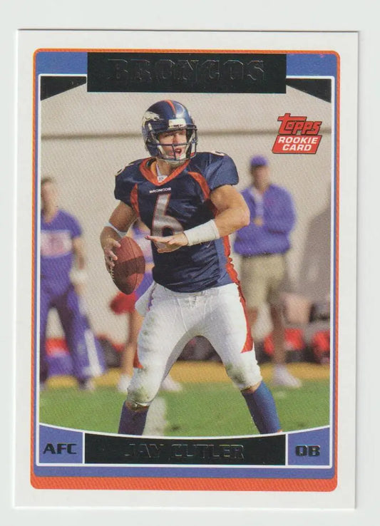2006 Topps #365 Jay Cutler NM-MT RC Rookie Denver Broncos Football Card - Football Card Single