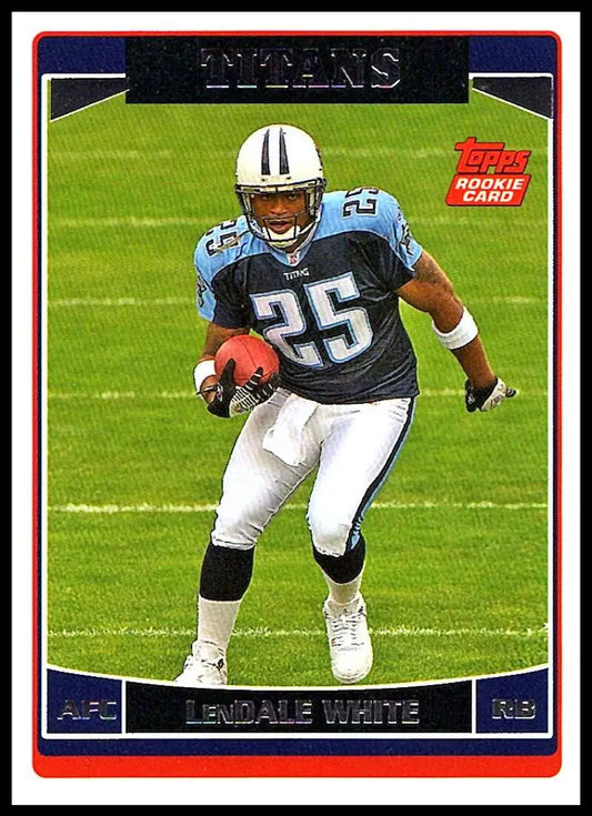 2006 Topps #368 LenDale White NM-MT RC Rookie Tennessee Titans Football Card