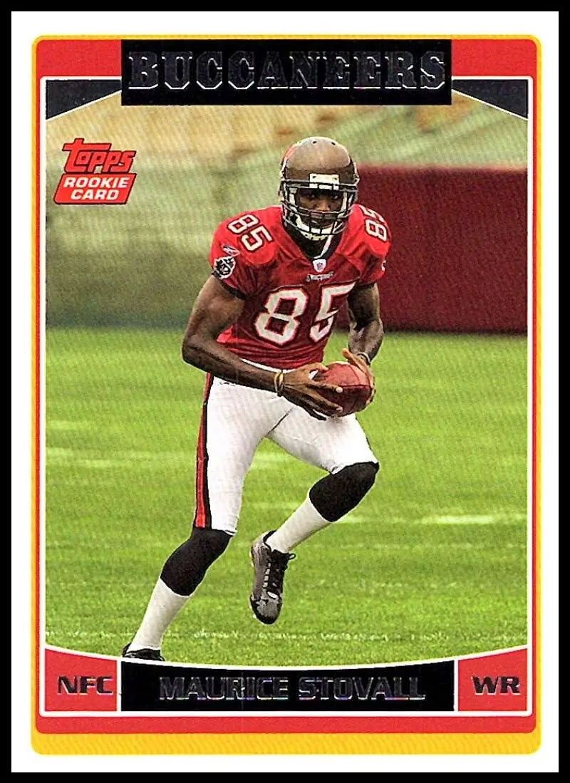 2006 Topps #372 Maurice Stovall NM-MT RC Rookie Tampa Bay Buccaneers Football Card - Football Card Single