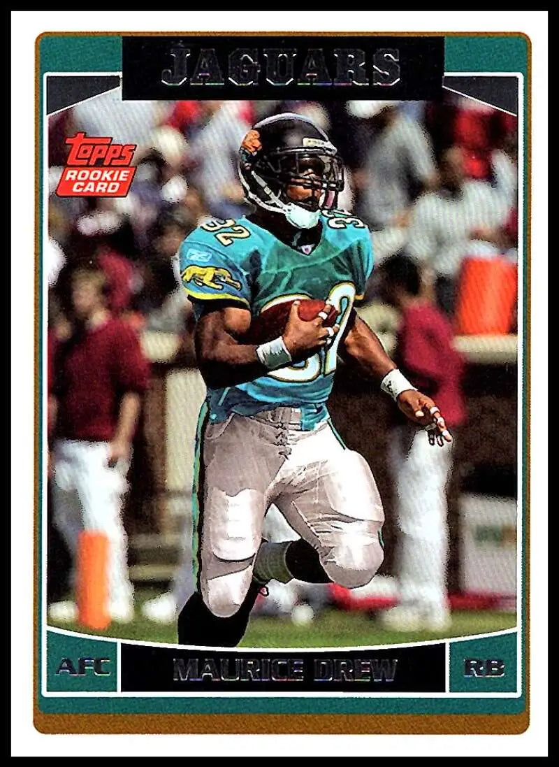 2006 Topps #377 Maurice Drew NM-MT RC Rookie Jacksonville Jaguars Football Card